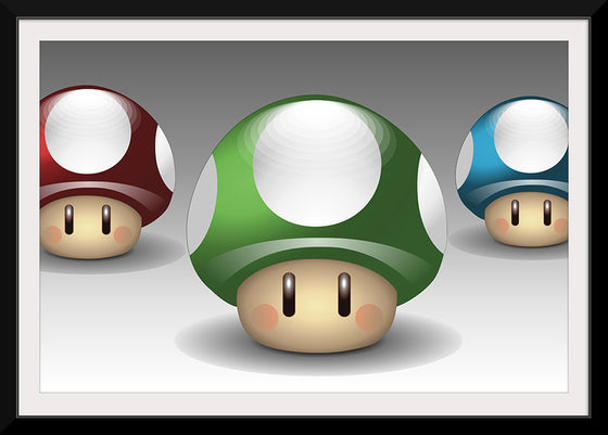 "Nintendo mushrooms"