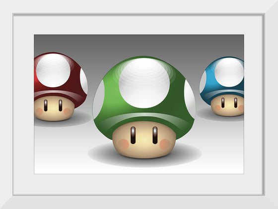 "Nintendo mushrooms"