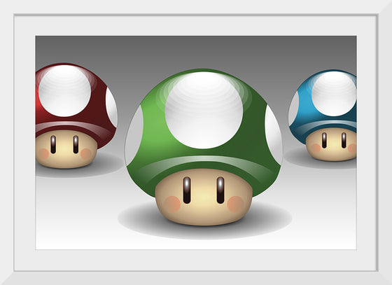 "Nintendo mushrooms"