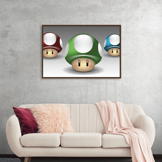 "Nintendo mushrooms"