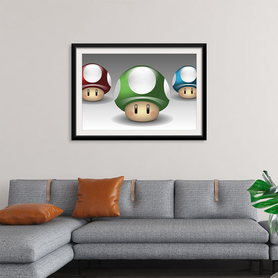 "Nintendo mushrooms"