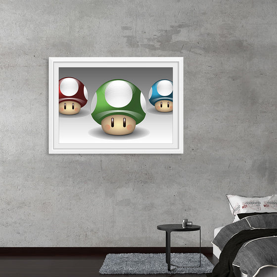 "Nintendo mushrooms"