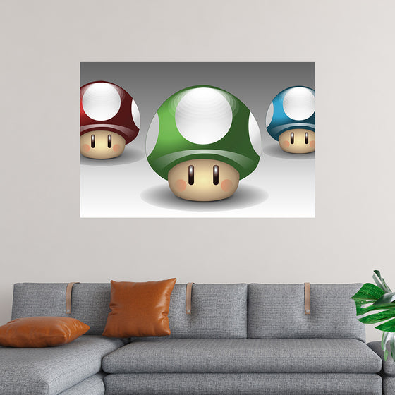 "Nintendo mushrooms"