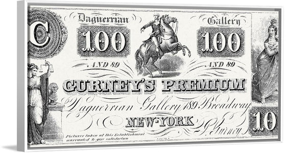 "Daguerreian Scrip (1840-1852)", Jeremiah Gurney