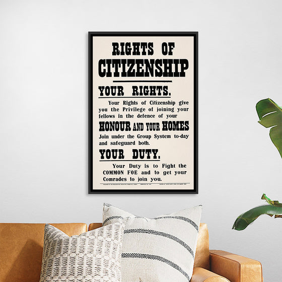 "Rights of Citizenship", David Allen & Sons