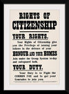 "Rights of Citizenship", David Allen & Sons