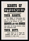 "Rights of Citizenship", David Allen & Sons