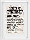 "Rights of Citizenship", David Allen & Sons