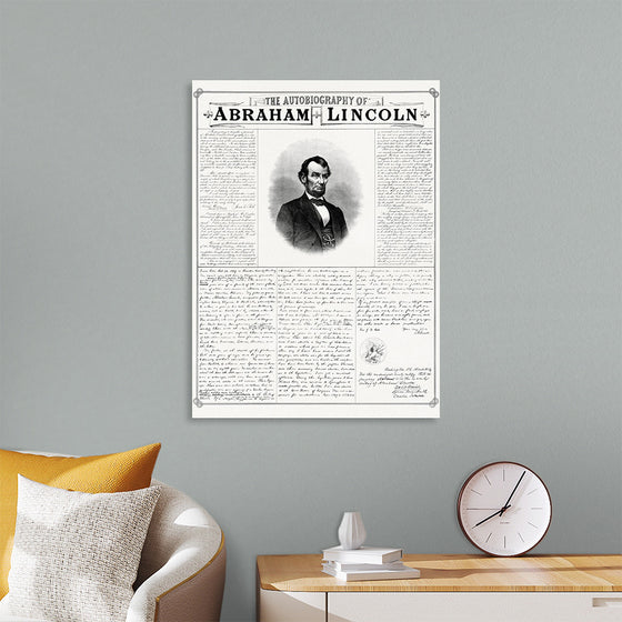 "The Autobiography of Abraham Lincoln (1872)"