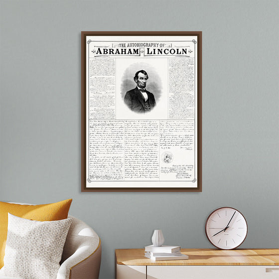 "The Autobiography of Abraham Lincoln (1872)"