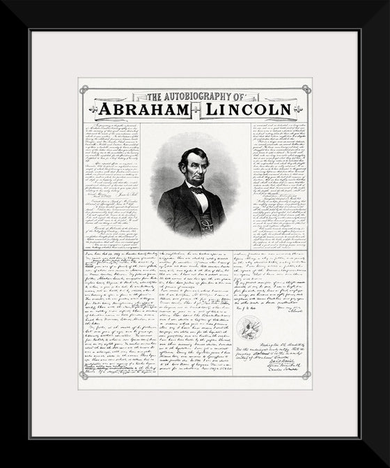 "The Autobiography of Abraham Lincoln (1872)"