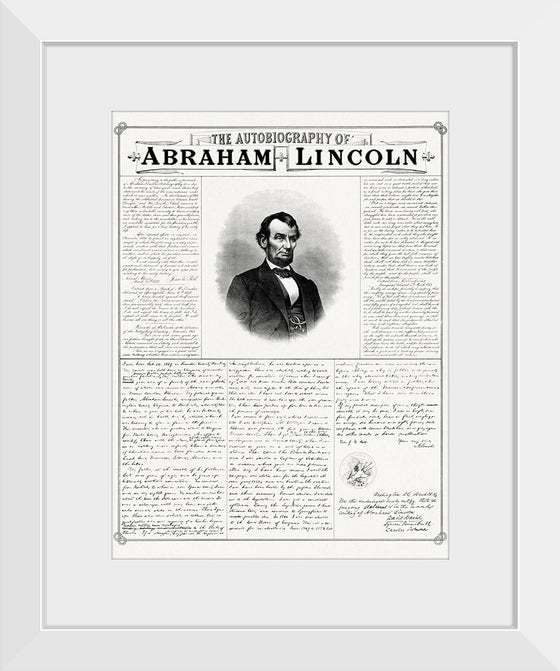 "The Autobiography of Abraham Lincoln (1872)"