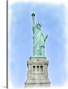  “Statue of Liberty, New York, United States” invites you into the grandeur and majesty of one of the world’s most iconic landmarks. Every intricate detail of Lady Liberty, from her towering crown to her illuminating torch, is captured with exceptional clarity. 