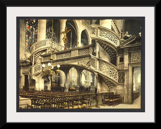 "Church Interior Paris France"