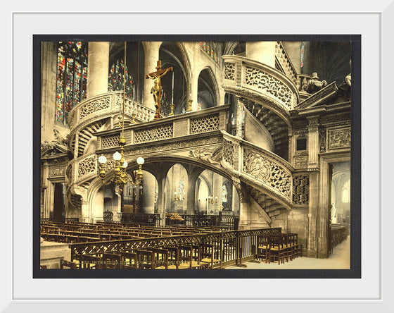 "Church Interior Paris France"