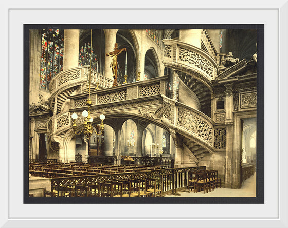 "Church Interior Paris France"