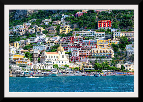 "Positano coast in Italy"