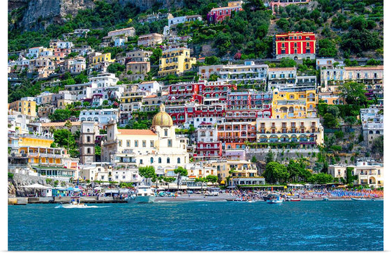 "Positano coast in Italy"