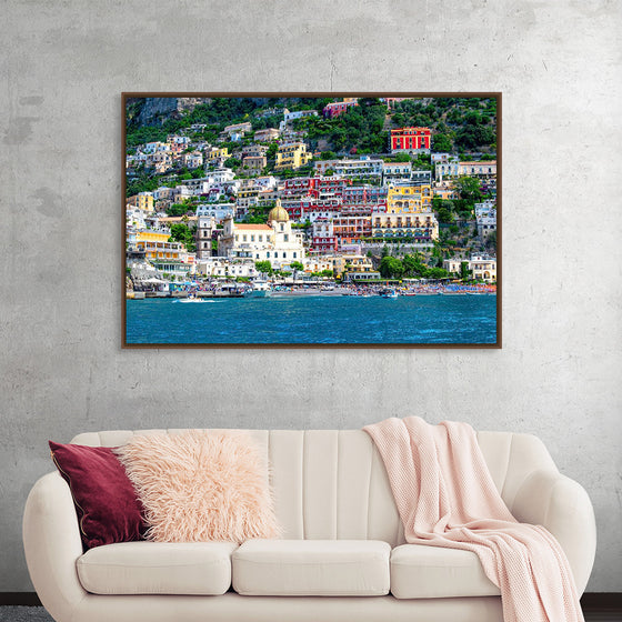 "Positano coast in Italy"