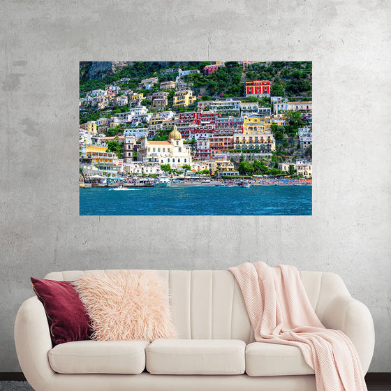 "Positano coast in Italy"