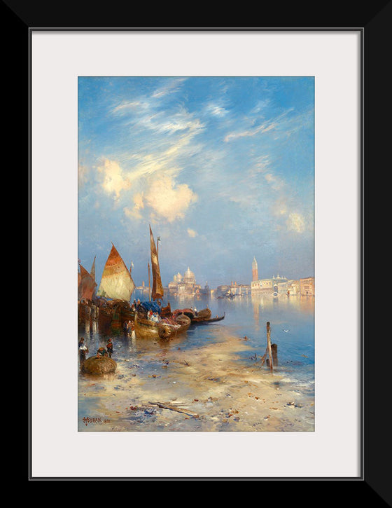 "A View of Venice", Thomas Moran