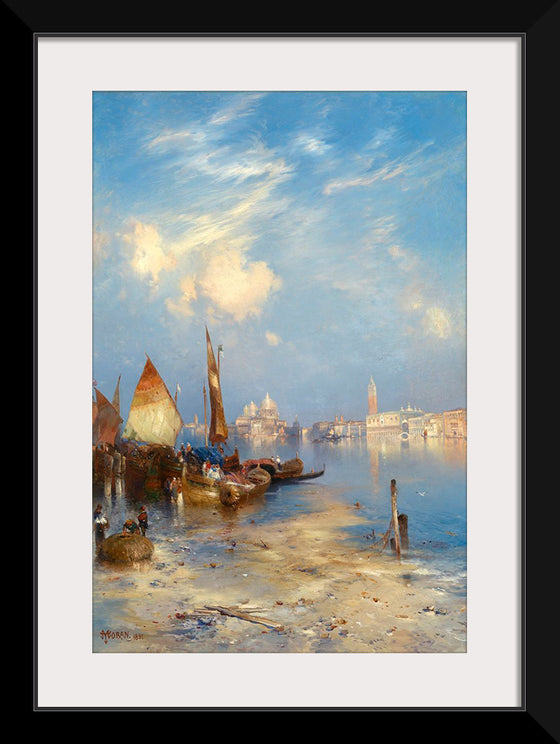 "A View of Venice", Thomas Moran