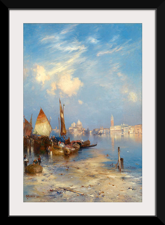 "A View of Venice", Thomas Moran