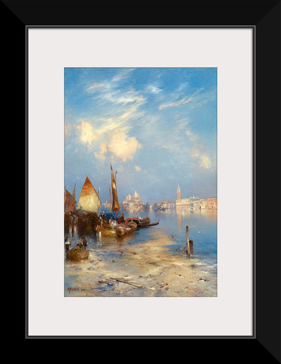 "A View of Venice", Thomas Moran