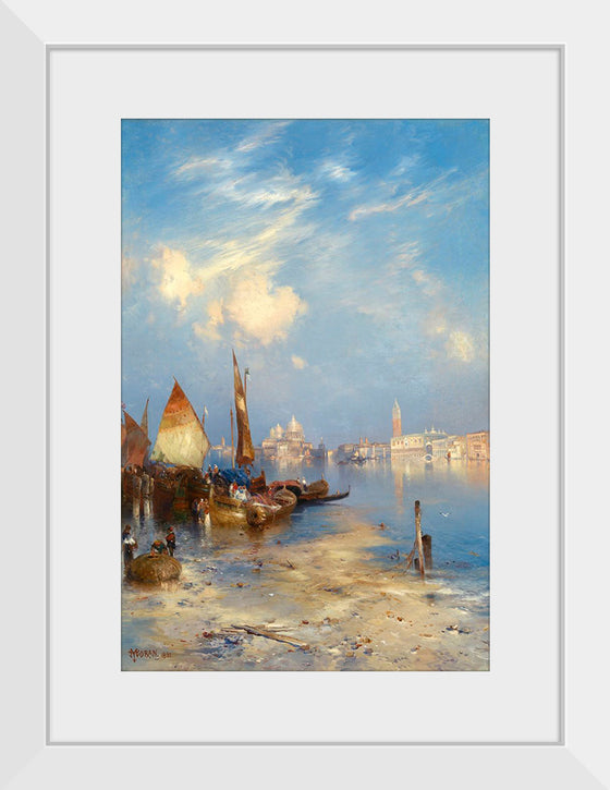 "A View of Venice", Thomas Moran