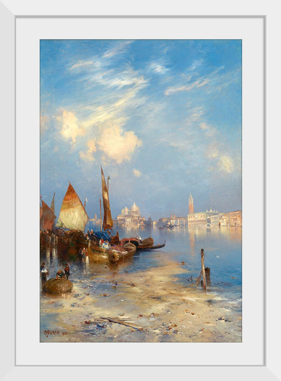 "A View of Venice", Thomas Moran