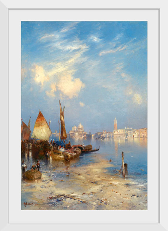 "A View of Venice", Thomas Moran