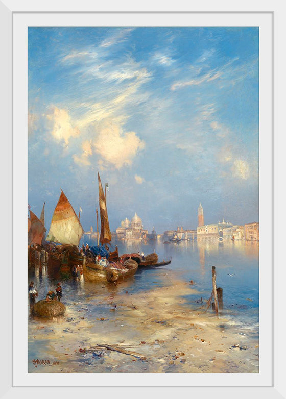 "A View of Venice", Thomas Moran