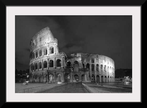 "Outside of Colosseum in Rome, Italy"