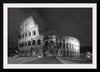 "Outside of Colosseum in Rome, Italy"