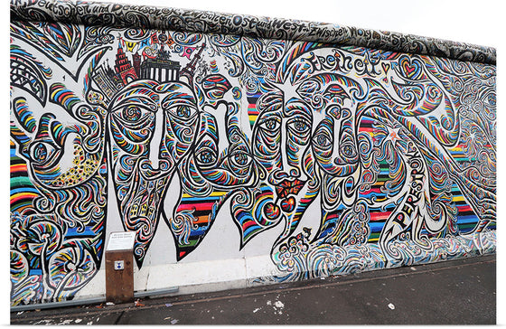 "Berlin Wall East Side Gallery", Guy Percival