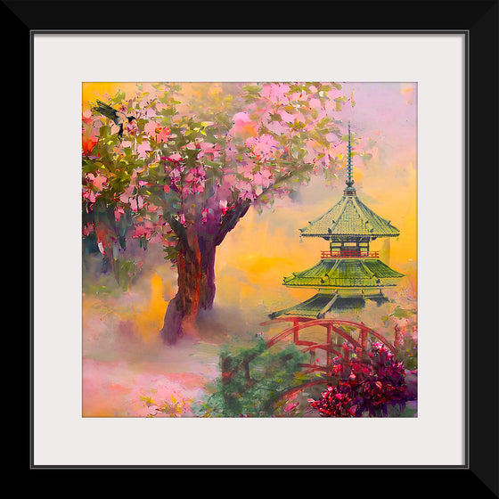 "Japanese Pear Blossom Garden", Nihon Kenchiku and Linnaea Mallette