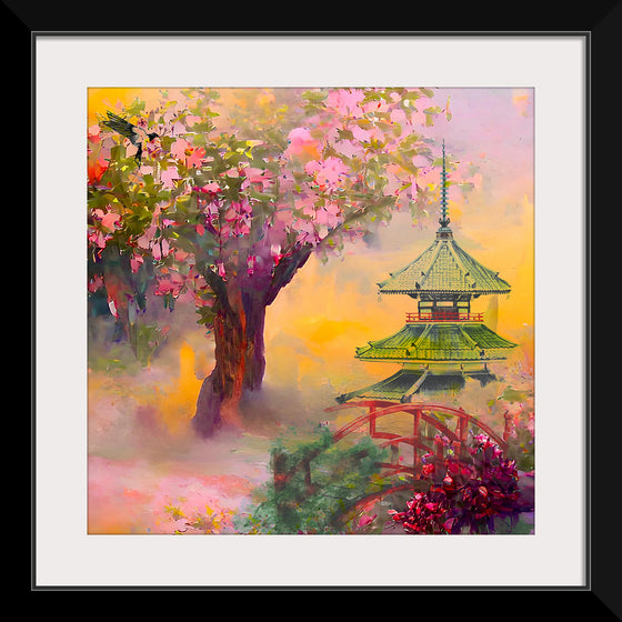 "Japanese Pear Blossom Garden", Nihon Kenchiku and Linnaea Mallette