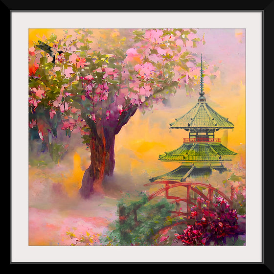 "Japanese Pear Blossom Garden", Nihon Kenchiku and Linnaea Mallette