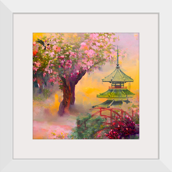 "Japanese Pear Blossom Garden", Nihon Kenchiku and Linnaea Mallette