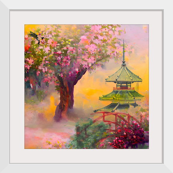 "Japanese Pear Blossom Garden", Nihon Kenchiku and Linnaea Mallette