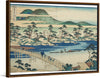 "Yamashiro Arashiyama Togetsukyo", Katsushika Hokusai