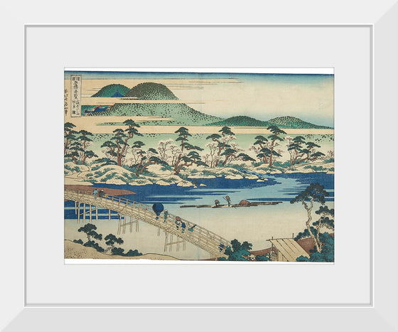 "Yamashiro Arashiyama Togetsukyo", Katsushika Hokusai