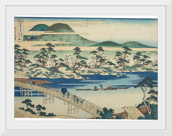 "Yamashiro Arashiyama Togetsukyo", Katsushika Hokusai