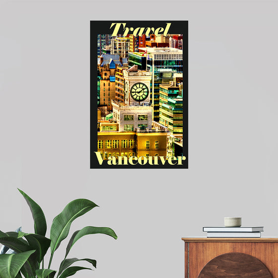 "Travel Vancouver Poster"