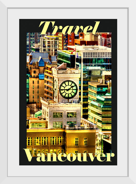 "Travel Vancouver Poster"