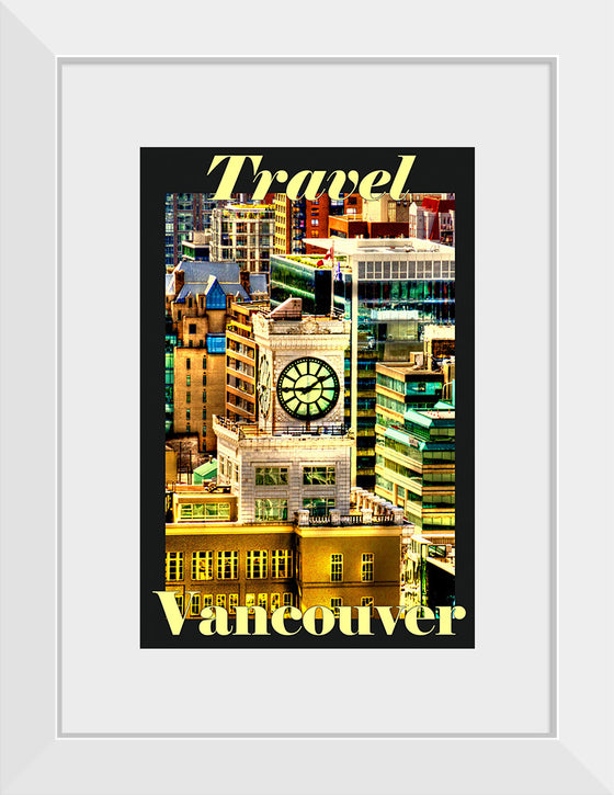 "Travel Vancouver Poster"