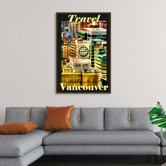 "Travel Vancouver Poster"