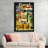 "Travel Vancouver Poster"