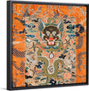 "Chinese Dragon Textile Fragment (18th Century)"