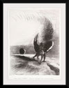 "In the Shadow of the Wing, the Black Creature Bit (1891)", Odilon Redon